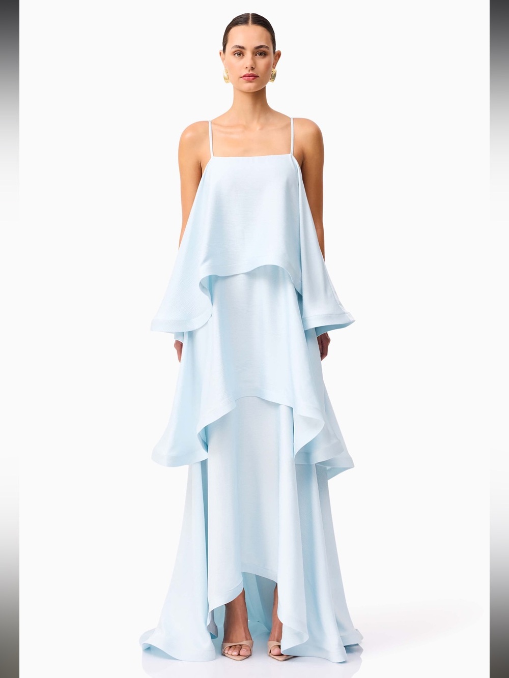 Elliatt Tilly Tiered Maxi Dress - Sz XS - Picture 5 of 13